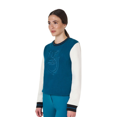 Dames sweatshirt EQ met ronde hals