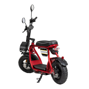 Elektrische scooter E-one 1000W Rood