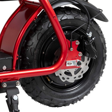 Elektrische scooter E-one 1000W Rood