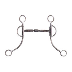 Inox westernbit met lange scharen zonder scharnier