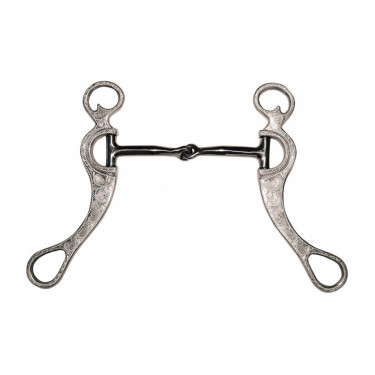 Morso Western in aluminium bit zwart ijzer versierde schachten Pool's