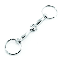 Sleutelhanger van roestvrij staal met bit