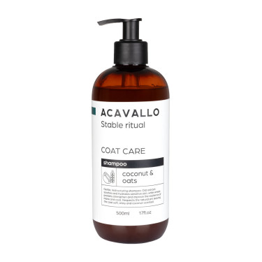 Shampoo kokos en haver zijde-effect 500 ml
