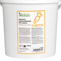 Plantaardige koek voor paarden wortelsmaak 2,5 kg