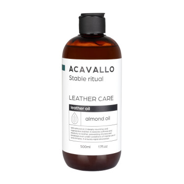 Leerolie met amandel 500 ml glycerine