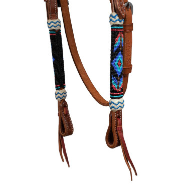 Western hoofdstel met Navajo-versieringen