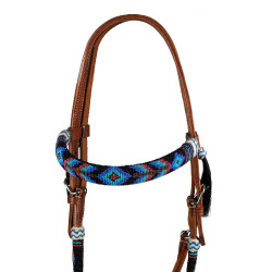 Western hoofdstel met Navajo-versieringen