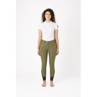 Dames rijbroek met hoge taille met Horze-kristallen Dames rijbroek met hoge taille met Horze-kristallen