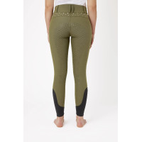 Dames rijbroek met hoge taille met Horze-kristallen
