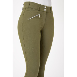 Dames rijbroek met hoge taille met Horze-kristallen Dames rijbroek met hoge taille met Horze-kristallen