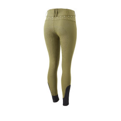 Dames rijbroek met hoge taille met Horze-kristallen Dames rijbroek met hoge taille met Horze-kristallen