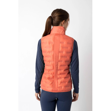 Functionele mouwloze rijjas met lichte vulling Adela dames Horze Functionele mouwloze rijjas met lichte vulling Adela dames Horze