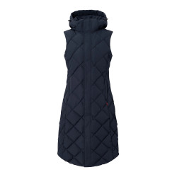Gem Waxy lange gewatteerde damesgilet B Vertigo Gem Waxy lange gewatteerde damesgilet B Vertigo