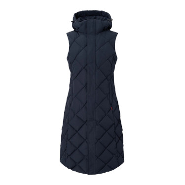 Gem Waxy lange gewatteerde damesgilet B Vertigo Gem Waxy lange gewatteerde damesgilet B Vertigo