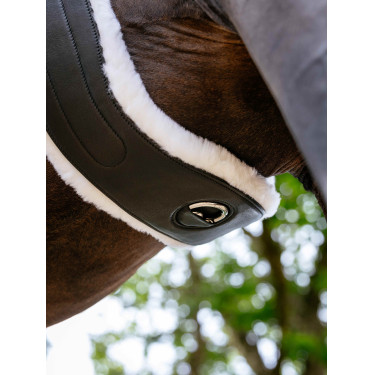 Springsingel met afneembare Merino+ voering Zwart LeMieux