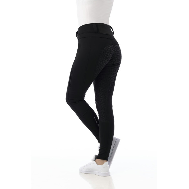 Softshell broek Equitheme Kitzbuhl siliconen zitvlak Softshell broek Equitheme Kitzbuhl siliconen zitvlak