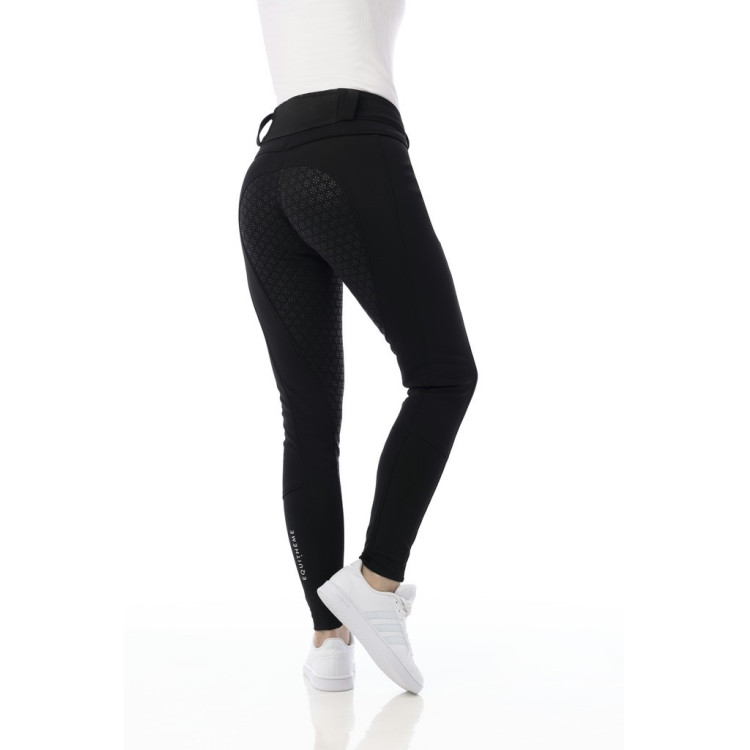 Softshell broek Equitheme Kitzbuhl siliconen zitvlak Softshell broek Equitheme Kitzbuhl siliconen zitvlak