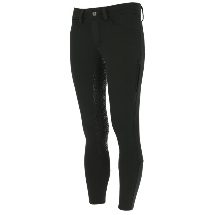 Softshell broek Equitheme Zermatt met siliconen zitvlak Softshell broek Equitheme Zermatt met siliconen zitvlak
