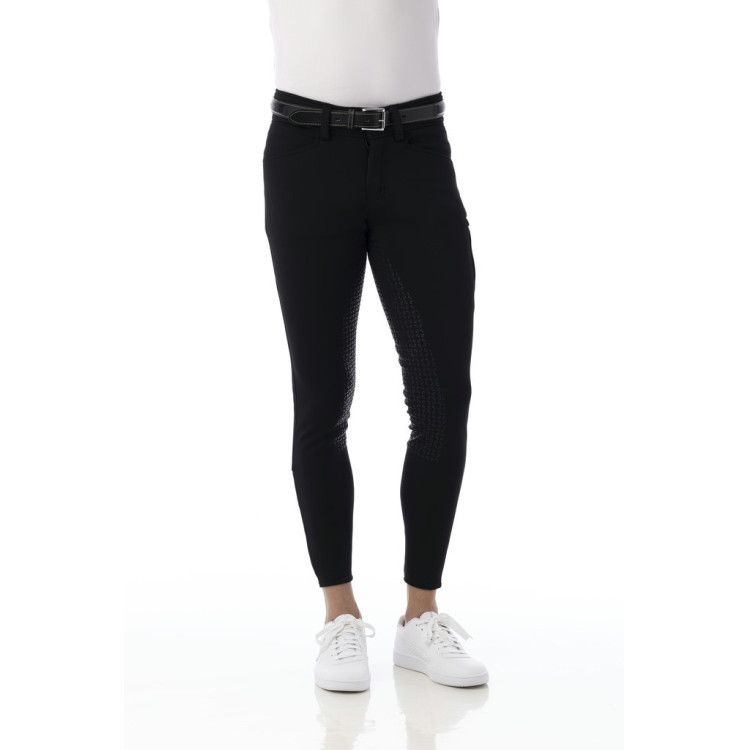 Softshell broek Equitheme Zermatt met siliconen zitvlak Softshell broek Equitheme Zermatt met siliconen zitvlak