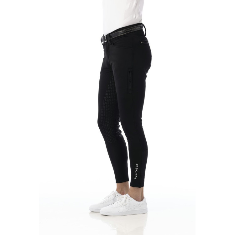 Softshell broek Equitheme Zermatt met siliconen zitvlak Softshell broek Equitheme Zermatt met siliconen zitvlak