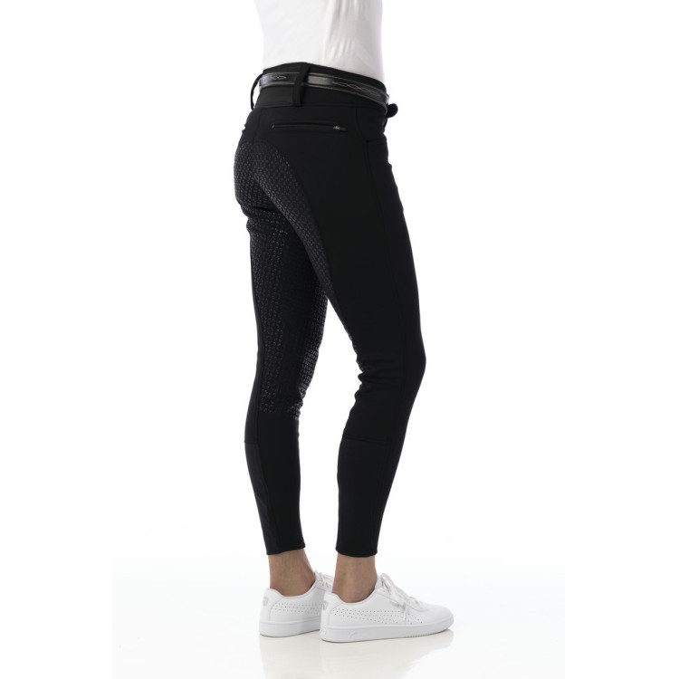 Softshell broek Equitheme Zermatt met siliconen zitvlak Softshell broek Equitheme Zermatt met siliconen zitvlak