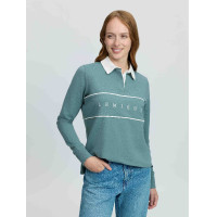 Rugbyshirt LeMieux Rochelle dames Aloë Blauw
