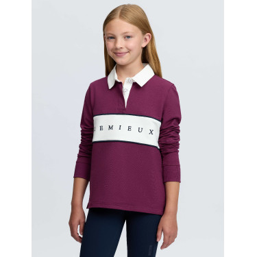 LeMieux Young Rider Riley rugbyshirt polo Braambes Bordeaux LeMieux Young Rider Riley rugbyshirt polo Braambes Bordeaux
