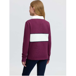 LeMieux Young Rider Riley rugbyshirt polo Braambes Bordeaux LeMieux Young Rider Riley rugbyshirt polo Braambes Bordeaux