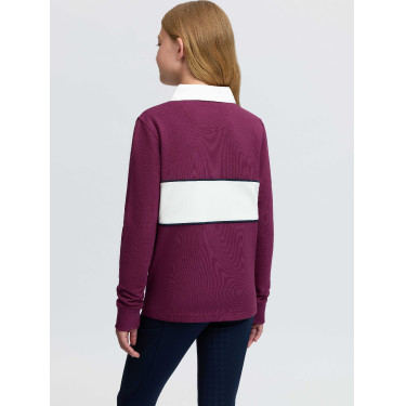 LeMieux Young Rider Riley rugbyshirt polo Braambes Bordeaux LeMieux Young Rider Riley rugbyshirt polo Braambes Bordeaux