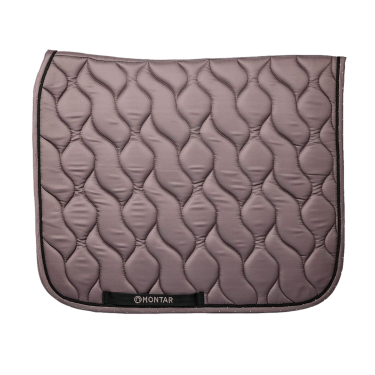 Bruin Nougat Luxe Dressuurzadeldek met Kristallen Montar Bruin Nougat Luxe Dressuurzadeldek met Kristallen Montar