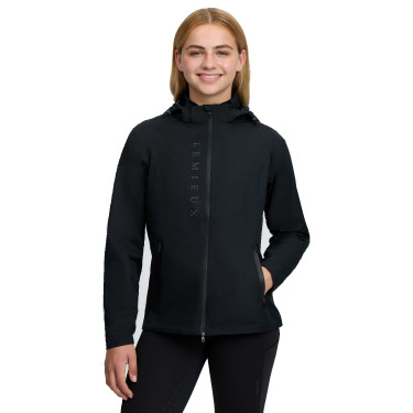 Young Rider Tessa waterdichte jas zwart LeMieux