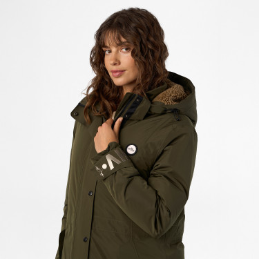 Parka HV Polo Rosemary dames Bosgroen