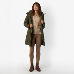 Parka HV Polo Rosemary dames Bosgroen
