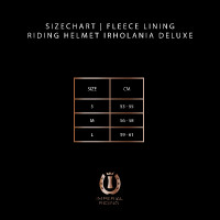 Fleece voering voor rijcap Imperial Riding Olania Deluxe