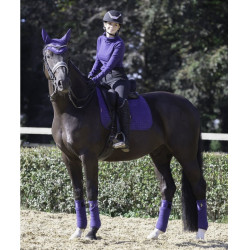 LeMieux Suede Dressuur Zadeldek Inktblauw LeMieux Suede Dressuur Zadeldek Inktblauw