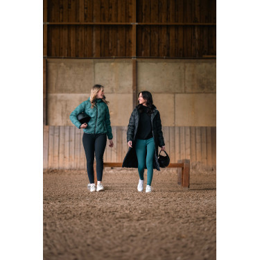 Equithème “Je t’aime” Gewatteerde jas EQ Doris dames Zwart Equithème “Je t’aime” Gewatteerde jas EQ Doris dames Zwart