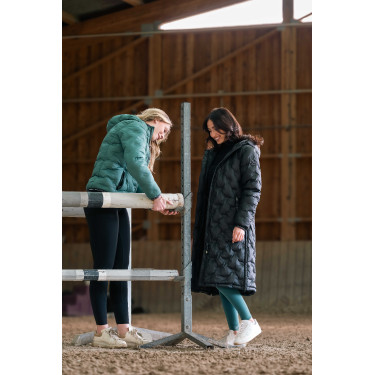 Equithème “Je t’aime” Gewatteerde jas EQ Doris dames Zwart Equithème “Je t’aime” Gewatteerde jas EQ Doris dames Zwart