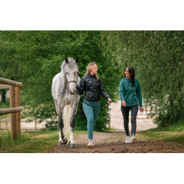 Gewatteerde paardrijjas EQ-Daria Je t’aime | Equi-Clic Gewatteerde paardrijjas EQ-Daria Je t’aime | Equi-Clic