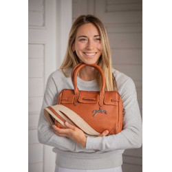 Handtas Pénélope Maëlys PM Cognac Bruin Handtas Pénélope Maëlys PM Cognac Bruin