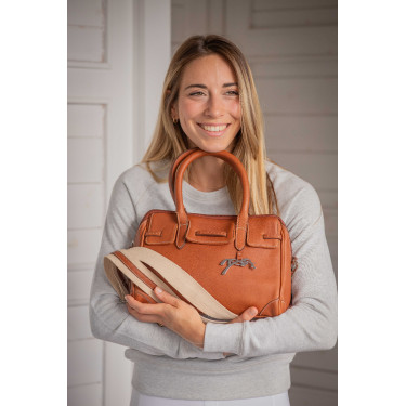 Handtas Pénélope Maëlys PM Cognac Bruin Handtas Pénélope Maëlys PM Cognac Bruin