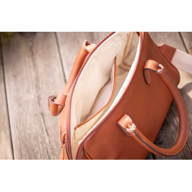 Handtas Pénélope Maëlys PM Cognac Bruin Handtas Pénélope Maëlys PM Cognac Bruin