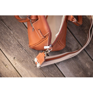 Handtas Pénélope Maëlys PM Cognac Bruin Handtas Pénélope Maëlys PM Cognac Bruin