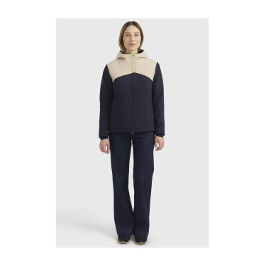 Siam Vest Harcour Marine / crème Blauw