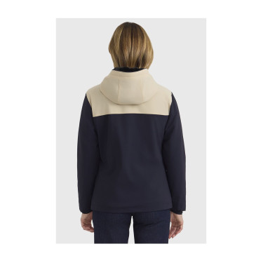 Siam Vest Harcour Marine / crème Blauw