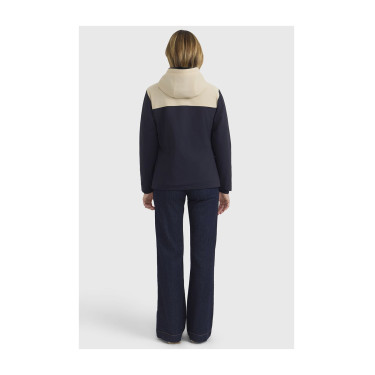 Siam Vest Harcour Marine / crème Blauw