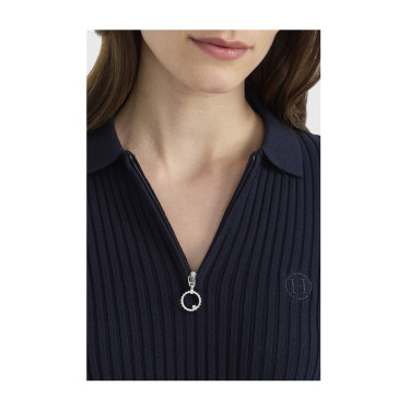 Celeste Poloshirt Harcour Marine Marineblauw Celeste Poloshirt Harcour Marine Marineblauw