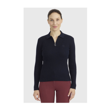 Celeste Poloshirt Harcour Marine Marineblauw Celeste Poloshirt Harcour Marine Marineblauw