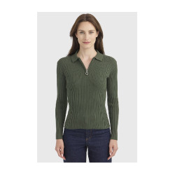 Dames poloshirt paardrijden Harcour Celeste – elegant