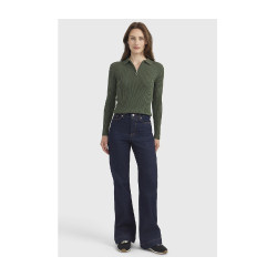 Dames poloshirt paardrijden Harcour Celeste – elegant