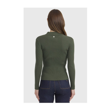 Dames poloshirt paardrijden Harcour Celeste – elegant
